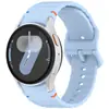 Qingmingfa Es Adecuado para Samsung Watch7/6/5/4 Correa de Reloj con Patrón de Olas Costura Fe de Reloj Correa de Reloj de Silicona