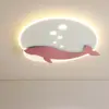 [Transfronteiriço] Luz Criativa para Quarto Infantil de Meninos, Luz de Jardim de Infância, Luz Escolar, Luminária de Teto Simples para Quarto de Meninos, Avião