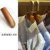 Percha de Haya de Lujo Ligero Percha para Ropa Casual Percha para Ropa Perchero de Exhibición para Tienda de Ropa Percha de Madera de Calidad