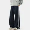 Otoño 2026 Nuevo Pantalón Largo de 100% Poliéster-280g Tejido Espiga para Hombres Adolescentes Tallas Grandes