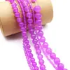 Color calcedonia cuentas sueltas cuentas redondas semiacabado con cuentas diy accesorios para teléfono móvil pulsera collar accesorios para el cabello cuentas de calcedonia