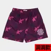 Nuevos Shorts Estilo Americano Casual para Hombres y Mujeres Fitness Pantalones Deportivos de Músculo de Cinco Puntos Tendencia Pantalones de Playa Malla Transpirable Shorts