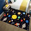 Alfombrilla de Suelo para Coche de Juguete Alfombra Infantil Carretera Tráfico Mesita de Noche Dormitorio Bebé Gateo Dibujos Animados Divertidos Alfombra de Suelo de Dibujos Animados