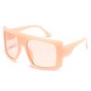 Gafas de Sol para Niños Transfronterizas 2026 Protección UV Unisex Modernas Lindas para Tomar Fotos Cuadradas Marco Grande Padre-Hijo