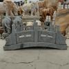 Escultura de Pedra Azul Pequena Ponte de Pedra Placa de Guarda-Corpo Estilo Chinês Imitação Antiga para Parque Área Externa Ponte de Rio Área Cênica Pátio Guarda-Corpo Protetor