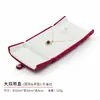 Caja de Anillo de Terciopelo de Doble Apertura para Joyería Caja para Collar Caja para Joyería Caja de Embalaje Caja de Regalo para Aretes Pulsera Venta al por Mayor Caja para Perlas