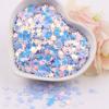 Estrellas huecas sirena flor de cerezo maquillaje de escenario infantil brillo lentejuelas diy material pegamento funda de teléfono móvil lentejuelas 10g