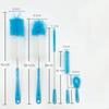 Cepillo para Botella de Acero Inoxidable Nuevo y Pajita para el Hogar Multifuncional Limpieza de Taza de Agua Cepillo de Acero Inoxidable Juego de Cinco Piezas Fabricante