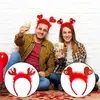 Diadema Corazón Rojo Día de San Valentín Accesorio para el Cabello Fiesta Navideña Decoración para Fotos Atrezo Diadema de Plumas en Forma de Corazón