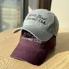 2026 Nueva Gorra de Béisbol de Moda Estilo Coreano Clásico Sencillo con Bordado de Letras para Hombres y Mujeres con Visera Ancha y Efecto Adelgazante del Rostro