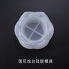 Yu Meiren DIY Molde de Cristal Epóxi Castiçal de Lótus Caixa de Armazenamento Cinzeiro Espelho Multifuncional Molde de Silicone