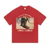 Camisetas de Verão de Algodão Engraçadas Meme Italian Brainrot Lirili Larila