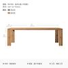 Muebles de teca para exterior, patio, villa, mesa larga, exterior, impermeable, jardín, terraza, ocio, mesa y silla de madera maciza, combinación