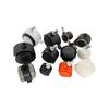 Ruedas Giratorias Ligeras para Carrito 1.0 pulgada 1.5 pulgadas 2 pulgadas 3 pulgadas Ruedas de Polea con Freno, Resistentes al Desgaste, Ruedas Silenciosas para Muebles