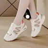 Zapatos de Mujer Transfronterizos Nuevos de Primavera Malla Tenis Estilo Coreano Versátiles Planos Casuales Suela Suave Zapatos de Correr Tipo Papá