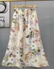 Falda de algodón y seda para mujer verano Nueva holgada talla grande mujeres embarazadas pueden usar falda exterior casual del sudeste asiático delgada