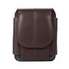 Aplicable a Samsung Z Flip3 pantalla plegable funda protectora tipo flip Motorola Rzar bolsa de cintura universal de piel de vaca para personas mayores