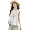 Ropa de Mujer de Comercio Exterior en Stock Verano 2026 Nuevo Estilo Coreano Dulce con Volantes Fresca y de Hada Camisa