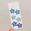 Pinzas de Pelo de Estrellas de Lunares de Colores para Niños, Pinzas BB para Flequillo y Cabello Suelto, Pasadores para Niñas y Bebés, Suaves con el Cabello, Pequeños Accesorios para el Cabello
