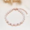 Una generación de perla de agua dulce perla real puesto Passepartout Joyería Viva Collar de Perlas Pulsera de Perlas Mujeres