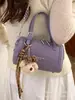 Bolso de Mano Pequeño Exquisito y Moderno para Mujer, Nuevo Bolso Tipo Bowling de Nicho 2026 con Acabado de Alta Gama, Bolso Cruzado tipo Almohada
