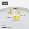 Prata Esterlina S925 Fecho Magnético Esférico Acessórios para Joias Artesanais DIY Conector de Fecho Magnético para Colar Pulseira
