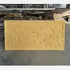 Decoración Exterior de Pared de Villa con Relieve de Poliestireno Estilo Europeo Líneas de Relieve de Espuma Imitación Arenisca Pino de Bienvenida Cerámica Autoadhesiva Nuevo Modelo