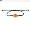 Pulsera Europea y Americana de Cera Tejida de Béisbol Fútbol Equipo de Baloncesto Fans Regalo de Fiesta Amazon Cuerda de Mano Venta al por Mayor
