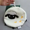 Toalla de Mano de Terciopelo de Coral Linda Caricatura Niños Pañuelo de Mano Toalla de Mano para Colgar en la Cocina Toalla de Mano Absorbente
