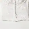 Camisa Blanca Bordada Retro Francesa de Cuadrado con Mangas Abullonadas para Mujer, Nuevo Estilo de Verano, Corte Ajustado, Top Corto de Botones