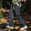 Pantalones Deportivos para Hombre Personalizados de Fábrica Pantalones de Nueve Puntos Exteriores Casuales Delgados Sueltos Impermeables Pantalones Casuales Estampados con Logo