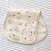 Toalla para eructos de bebé almohadilla para el hombro toalla anti-escupir 6 capas de hilo de algodón toalla para bebé manta de baño toalla para la barriga en stock al por mayor