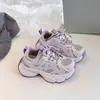 Zapatillas transpirables de malla para niños, zapatillas deportivas de moda, zapatillas de papá elegantes, zapatos de primavera y verano para niñas, zapatos versátiles para niños mayores