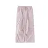Fábrica de Ropa Infantil Xiaofei Nueva Colección Otoño 2026: Pantalones de Trabajo para Niñas, Pantalones Largos Casuales de Corte Holgado para Niños Mayores