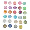 Color AB Semicírculo Perla de Imitación Color Dopamina Cuentas DIY Manicura Materiales Hechos a Mano Pasadores Accesorios para Ropa y Otros Accesorios