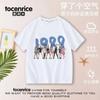Camiseta de Verano Casual de Algodón con Estampado Periférico de Taylor Swift para Niños