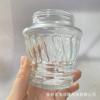 Fornecimento de fábrica pote de vidro para armazenamento pote para molho frasco para temperos frasco com tampa frasco para molho de pimenta