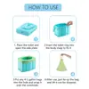 Caja Mixta Orinal Portátil para Bebé de Viaje Inodoro de Emergencia Plegable para Bebé con Bolsas