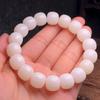 Jade Branco Raiz de Bodhi 108 Tira Longa Corte Reto Antigo Duobao Gradiente Pulseira Bodhi para Homens e Mulheres Contas de Buda Fornecimento de Fábrica