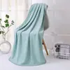 Bata de Toalla para Baño, Toalla Gaoyang Absorbente y Espesa, Bolsa de Microfibra Coral para Exfoliación de Salón y Peluquería, Secado Rápido y Absorbente