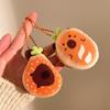 Colgante de Peluche de Comida de Dibujos Animados Lindo Colgante Llavero para Mochila Escolar Puesto Bolsa de Mercancías Pequeñas Muñeco Decorativo