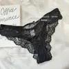 Yaoyao namoradas renda menina calcinha de cintura baixa alta fenda meia nádega Europeu e Americano lingerie sexy tamanho grande fio dental rosa