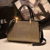 Bolsas Femininas 2023 Nova Moda Casual Bolsa de Mão Ombro Cruzado Meia-Idade Couro Genuíno Bolsa Feminina Roupas Femininas Bolsa para Sogra
