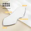 Placa Gua Sha de Aço Inoxidável, Placa Grande de Beleza Facial em Formato de Coração, Ferramenta de Massagem Facial Metálica, Raspador Universal para Todo o Corpo
