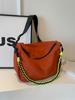 Bolsa de Tela Ligera para Mujer, Bolso Casual de Gran Capacidad, Nuevo Diseño 2026, Bolso de Moda Nicho tipo Bollo, Bolso de Hombro Cruzado