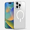 Nova Capa de Celular Magnética Ice Mist Ultrafina para iPhone 16 para Apple 16pro Capa Protetora Transparente Fosca