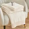 Manta de Tricô Amazon Manta de Ar Condicionado Cobertor de Sofá para Sesta Manta de Acampamento Manta Lavável Manta de Bebê Transfronteiriço