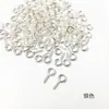 Olho de Ovelha Dourado prego furo de ângulo de ovelha pingente de conta fivela pulseira de olho de ovelha joias com contas diy acessórios 100