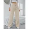 Calça Casual da Moda da Marca Tendência para Mulheres, Comércio Exterior Transfronteiriço Novo Estilo 2025 Calça de Moletom Solta de Perna Reta, Calça Longa Versátil da Moda
