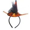 Accesorios de Fiesta de Disfraces del Festival de Fantasmas de Halloween Aro de Cabeza de Calabaza Araña Murciélago Calavera Sombrero de Bruja Aro para el Cabello Hebilla para la Cabeza